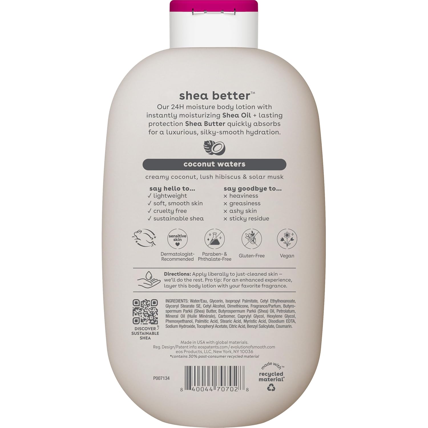 EOS Coconut Waters Body Lotion - 473 mL