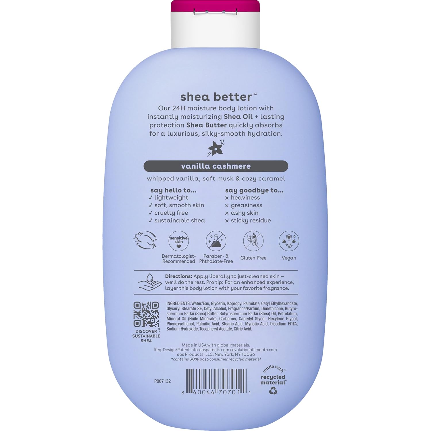EOS Vanilla Cashmere Lotion - 473ML